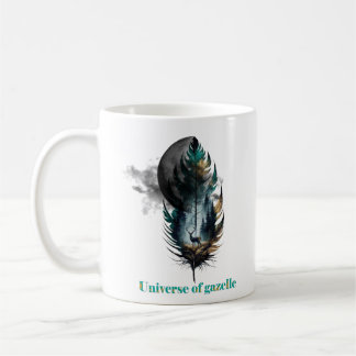 Gazelle im Universe T - Shirt Design Kaffeetasse