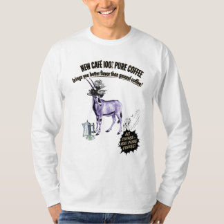 Gazelle und Kaffee T-Shirt