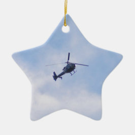 Gazellen-Hubschrauber Keramikornament