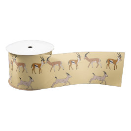 Gazelles Satinband