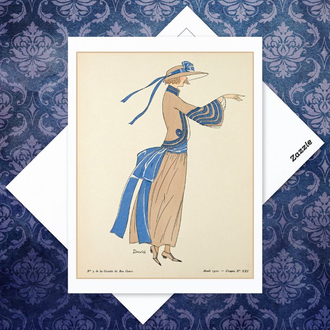 Gazette Bon Ton Soeurs Französisch Mode Postkarte (Von Creator hochgeladen)