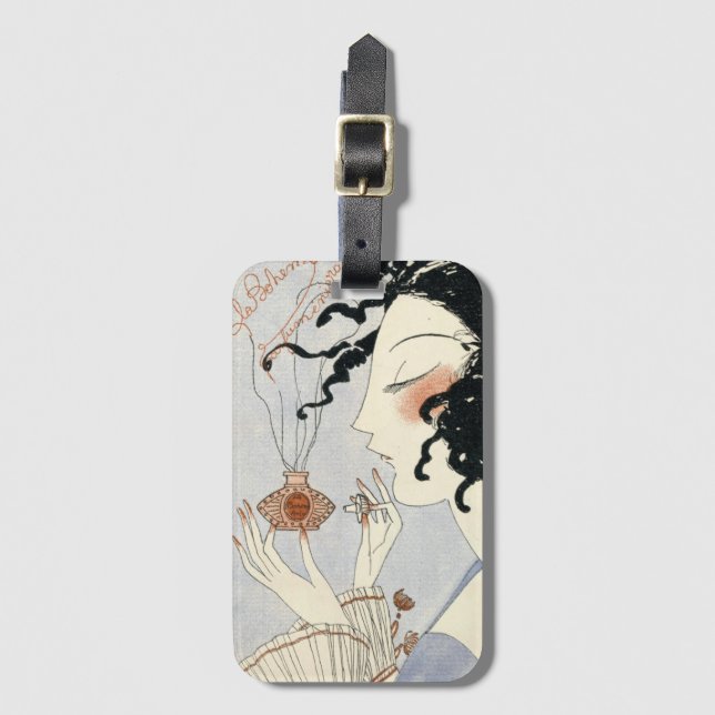 Gazette du Bon Ton Gepäckanhänger (Vorderseite Vertikal)