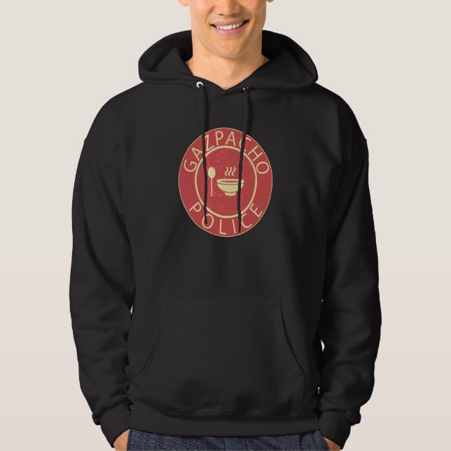 Gazpacho Police Funny Green Grape Gazpacho Meme Sa Hoodie (Vorderseite)