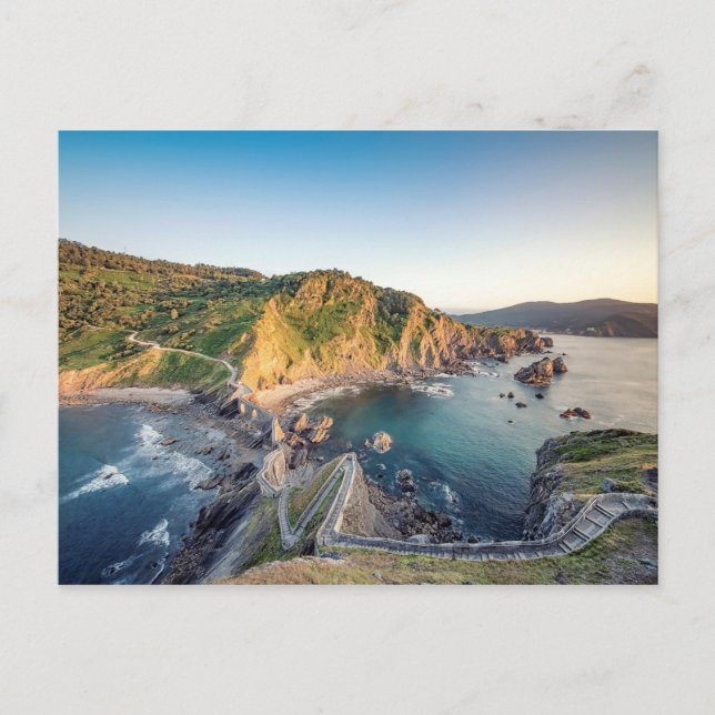 Gaztelugatxe Postkarte (Vorderseite)