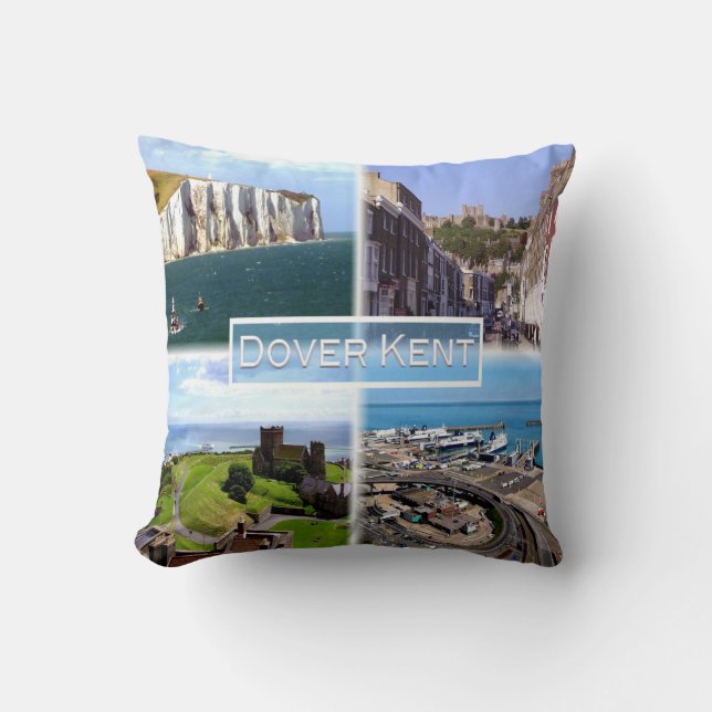 GB Dover Kent - Dover Castle - White Cliff - Castl Kissen (Vorderseite)