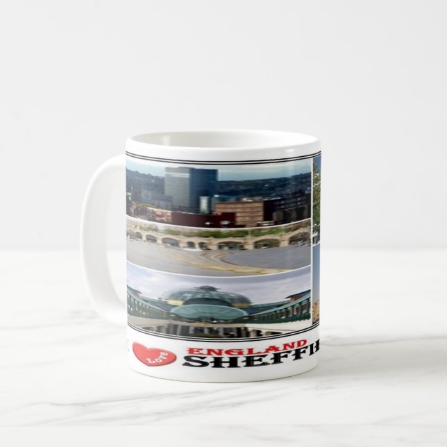 GB England - Yorkshire Sheffield - Kaffeetasse (Vorderseite Links)