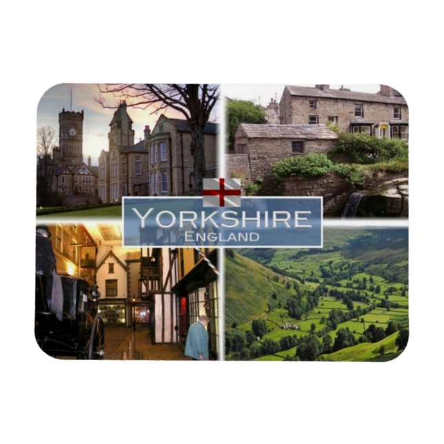 GB Großbritannien - England - Yorkshire - Magnet (Horizontal)