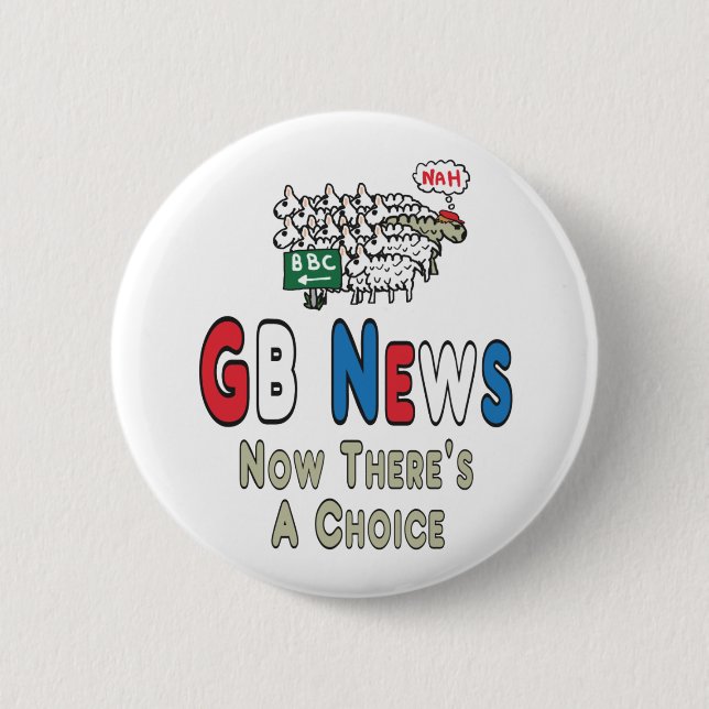GB-Nachrichten Button (Vorderseite)