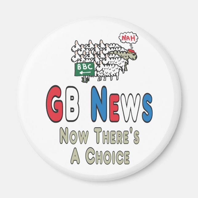 GB-Nachrichten Magnet (Vorne)