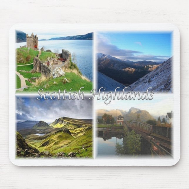GB United Kingdom Scotland - The Scottish Highland Mousepad (Vorne)