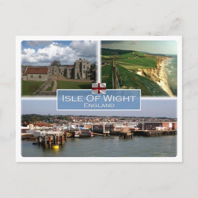GB Vereinigtes Königreich - England - Isle of Wigh Postkarte (Vorderseite)