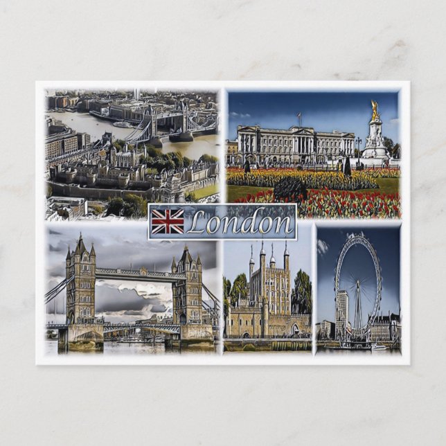 GB ^ Vereinigtes Königreich - England - London Postkarte (Vorderseite)