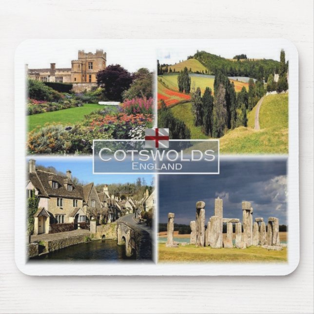 GB Vereinigtes Königreich - England - The Cotswold Mousepad (Vorne)