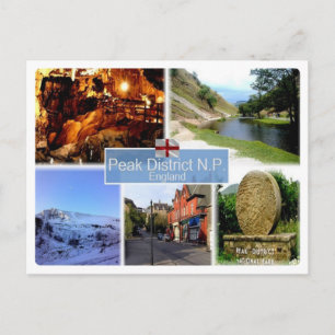 GB Vereinigtes Königreich - England - The Peak Dis Postkarte