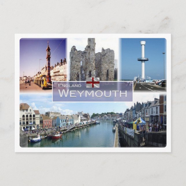 GB Vereinigtes Königreich - England - Weymouth Postkarte (Vorderseite)