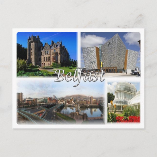 GB Vereinigtes Königreich - Nordirland - Belfast - Postkarte (Vorderseite)