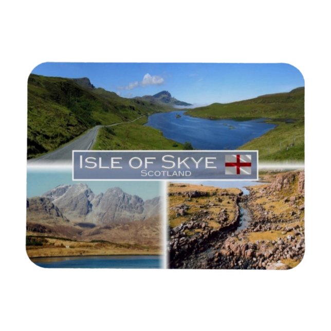 GB Vereinigtes Königreich - Schottland - Insel Sky Magnet (Horizontal)