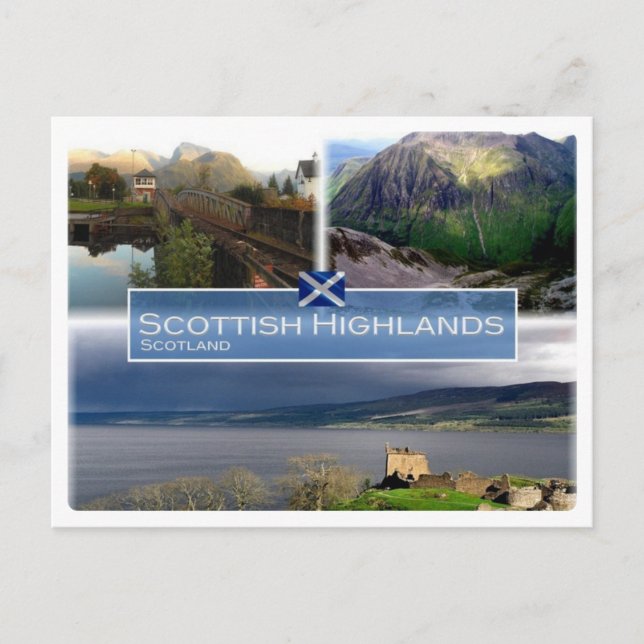 GB Vereinigtes Königreich - Schottland - Schottlan Postkarte (Vorderseite)