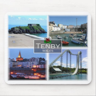 GB Vereinigtes Königreich - Wales - Tenby - Mousepad