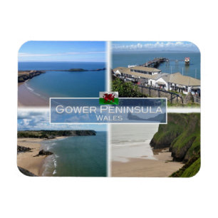 GB Vereinigtes Königreich - Wales - The Gower Pen Magnet