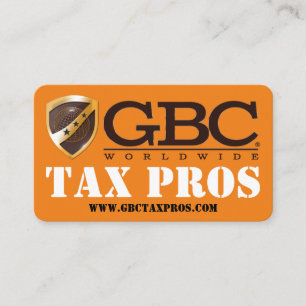 GBC-Visitenkarte mit "Senden eines Freundes" Visitenkarte