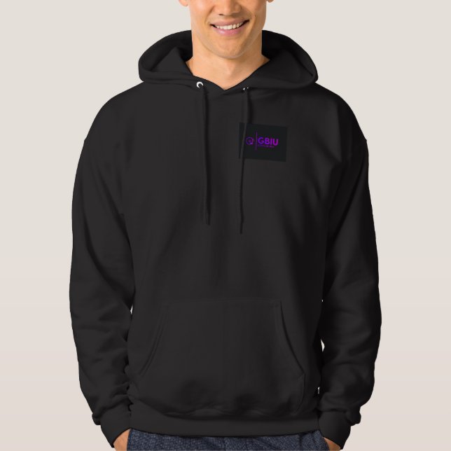 GBIU Black Grape Hoodie (Vorderseite)
