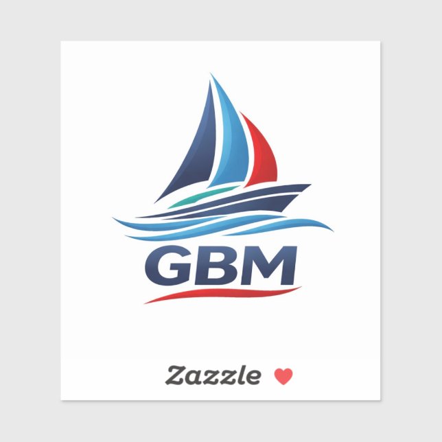 GBM TEAM AUFKLEBER  (Blatt)