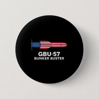 Gbu-57 Bunker Buster Amerikanische Flagge 4. Juli Button