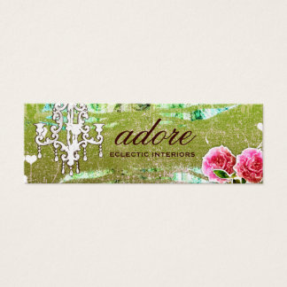 GC Adore Vintage Lime Tag Or Metallic