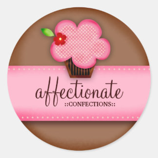 GC-Aufkleber für affektive Confections Runder Aufkleber