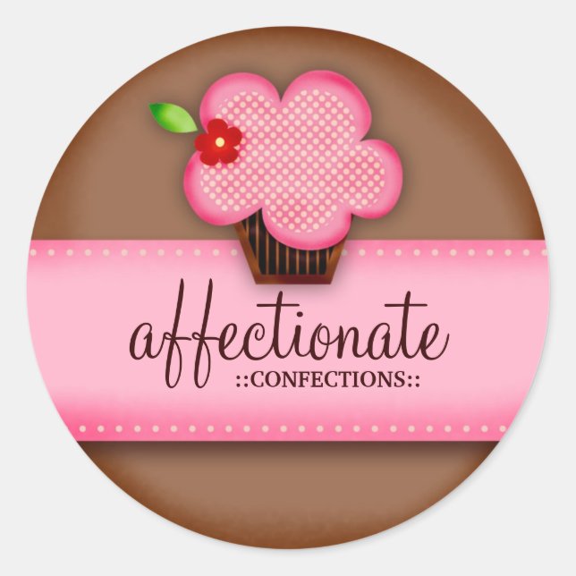 GC-Aufkleber für affektive Confections Runder Aufkleber (Vorderseite)
