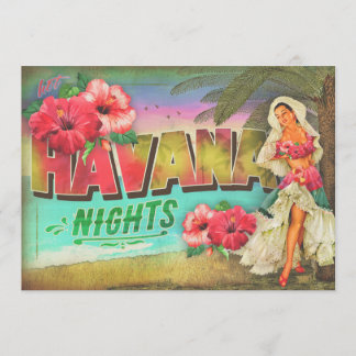 GC HOT HAVANA NIGHT INVITATION EINLADUNG