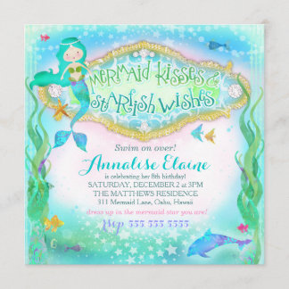 GC Magical Mermaid Einladung