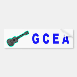 GCEA (Ukulele) Autoaufkleber