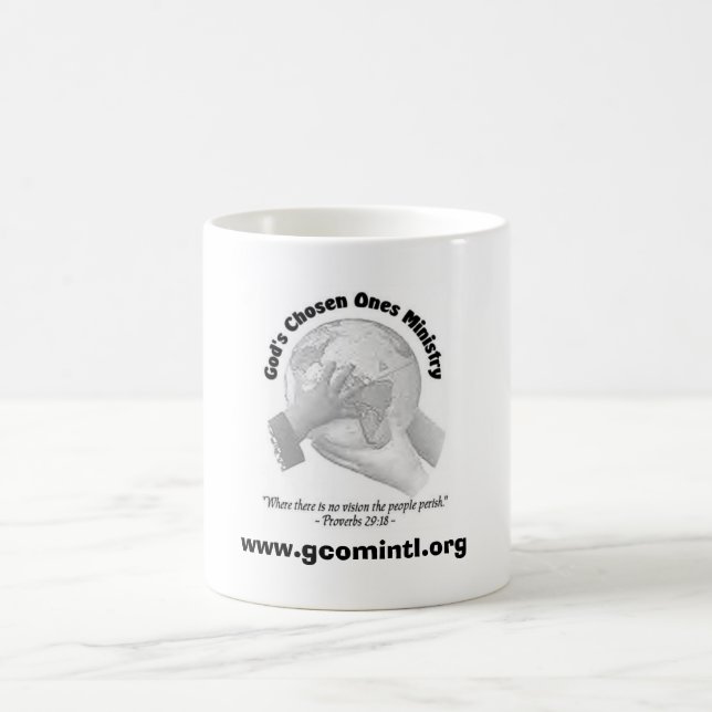 GCOM Farbänderungs-Tasse Verwandlungstasse (Mittel)