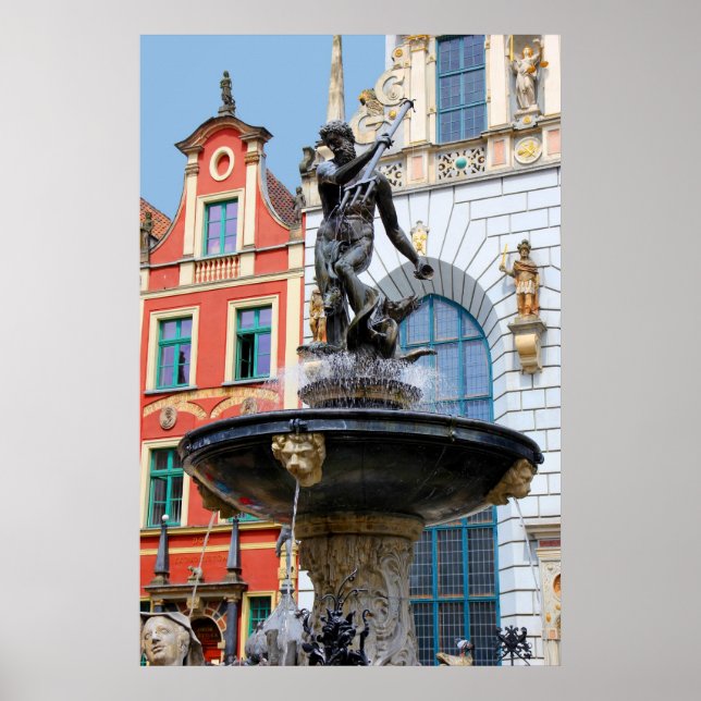 Gdansk historique, Pologne Poster (Devant)