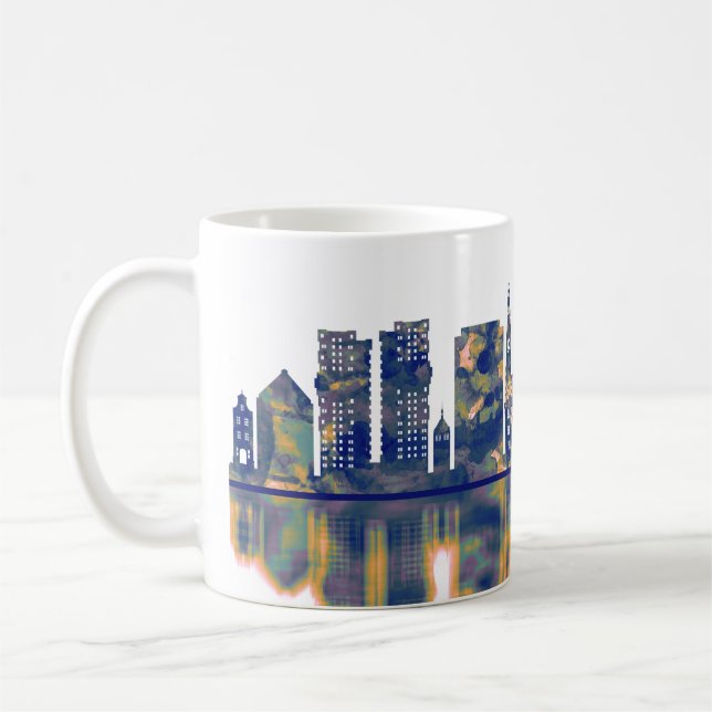 Gdansk Skyline Kaffeetasse (Links)