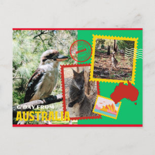 G'Day aus Australien Postkarte