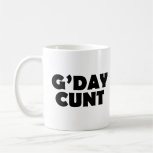 gday c#nt kaffeetasse