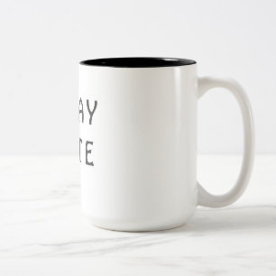 G'DAY KAMERAD ZWEIFARBIGE TASSE