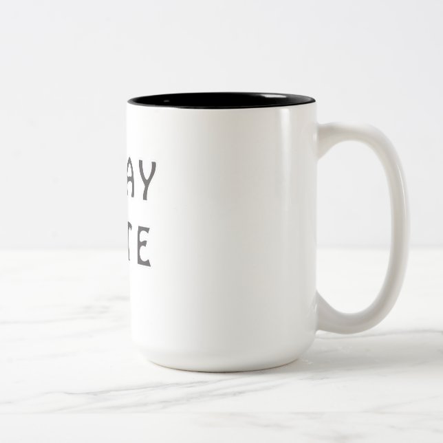 G'DAY KAMERAD ZWEIFARBIGE TASSE (Rechts)