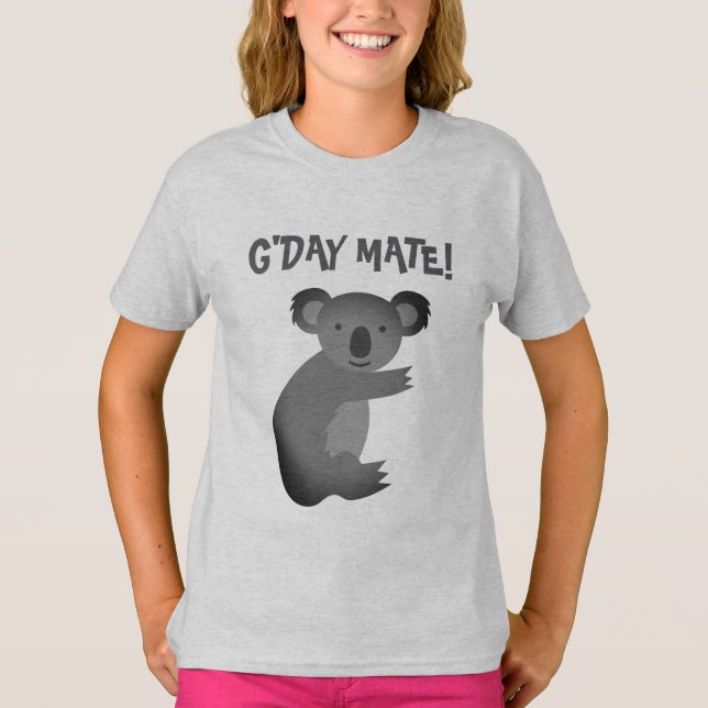 G'Day Mate Australian koala bear T-shirt pour enfa (Devant)