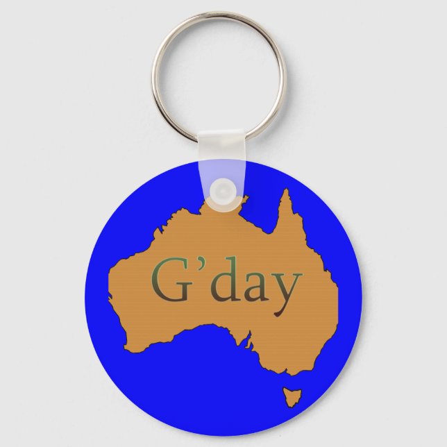 G'day Schlüsselanhänger (Vorderseite)