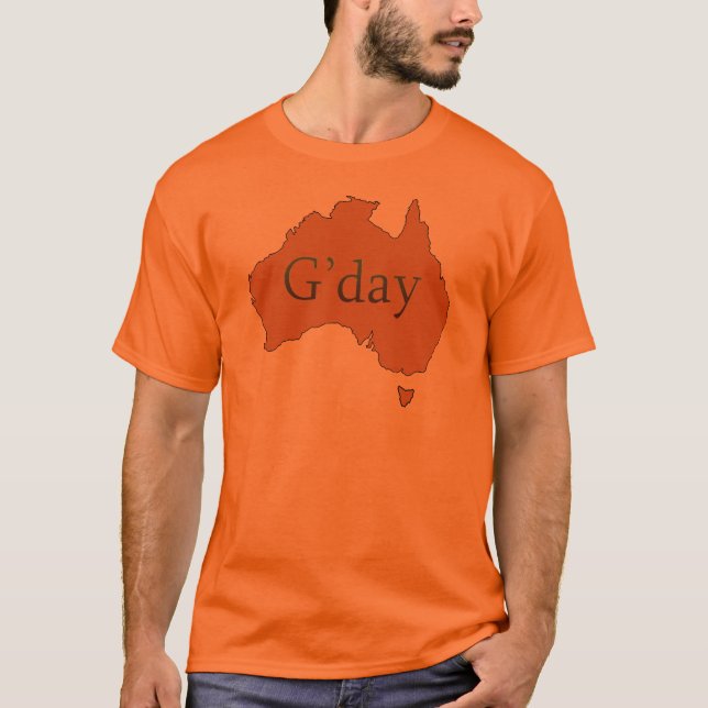 G'day T-Shirt (Vorderseite)
