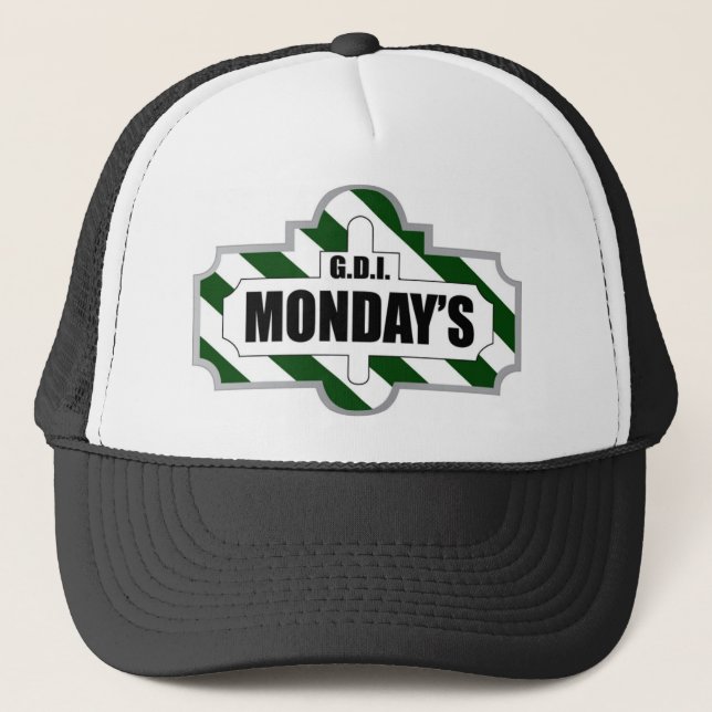 GDIMondays Truckerkappe (Vorderseite)
