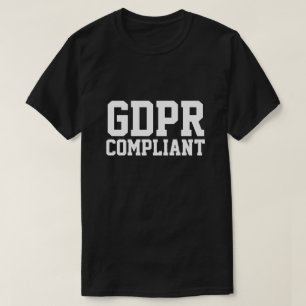 GDPR konform T-Shirt