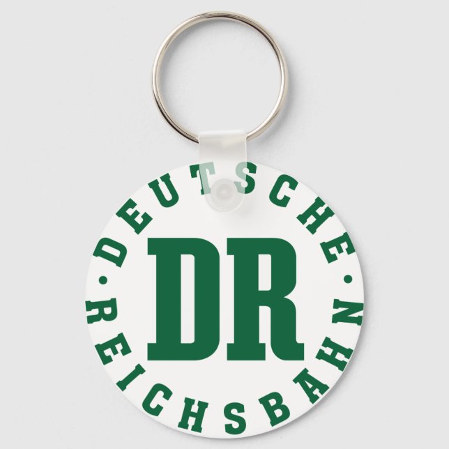 GDR / DDR Railway - Deutsche Reichsbahn Sign Schlüsselanhänger (Vorderseite)