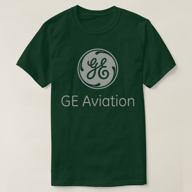 GE Aviation Gray T-Shirt (Design vorne)