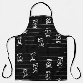 Ge’ez Numbers Illustration – Traditional Ethiopian Schürze