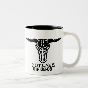 GEÄCHTET-TASSE OIF ZWEIFARBIGE TASSE